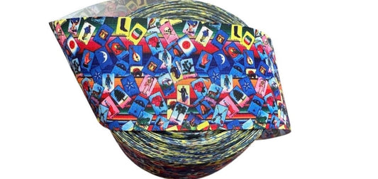 3” Mexican themed ribbon