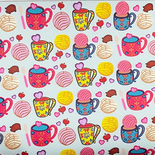 Mexican conchas y cafe