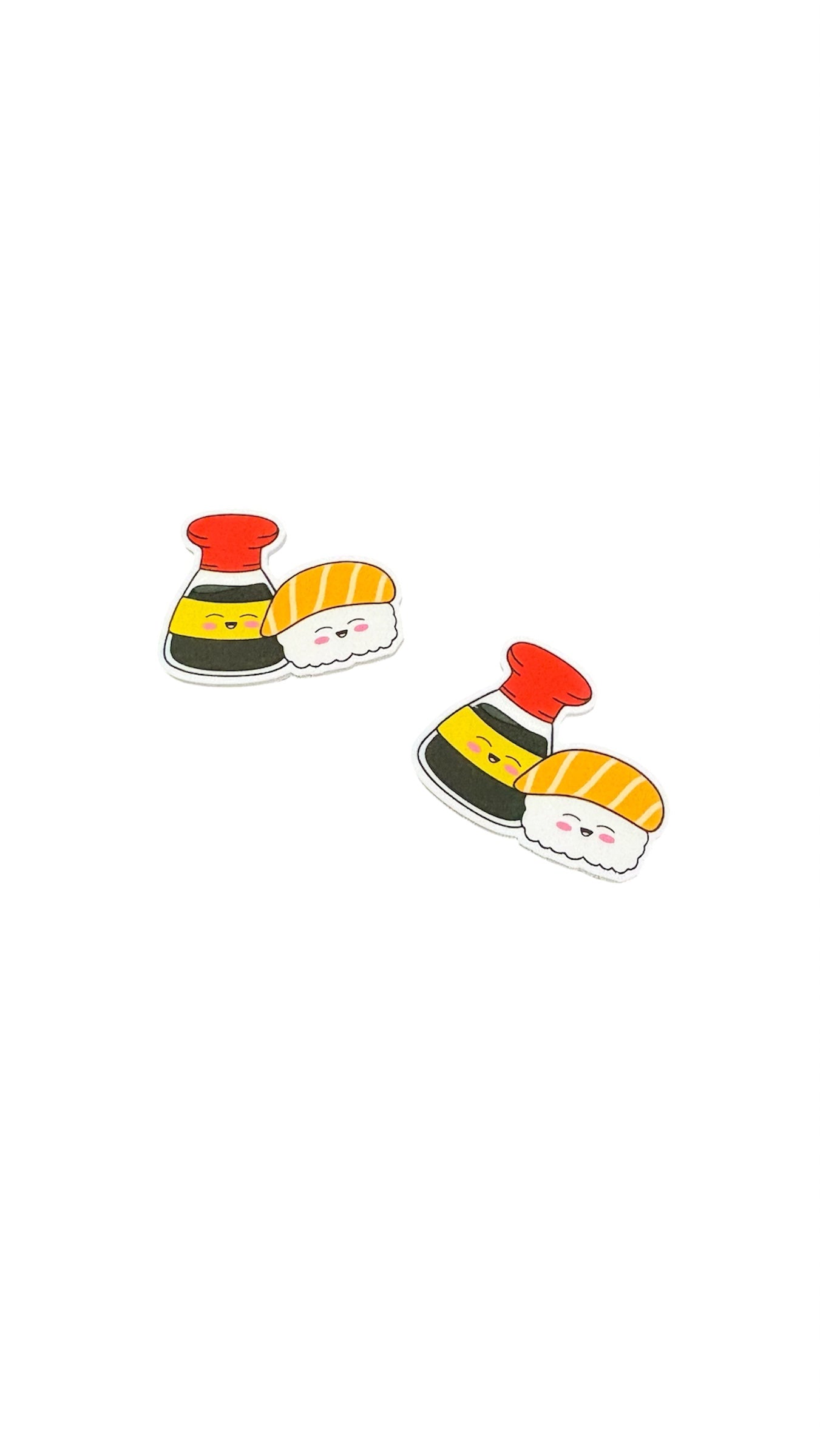Sushi and soy sauce