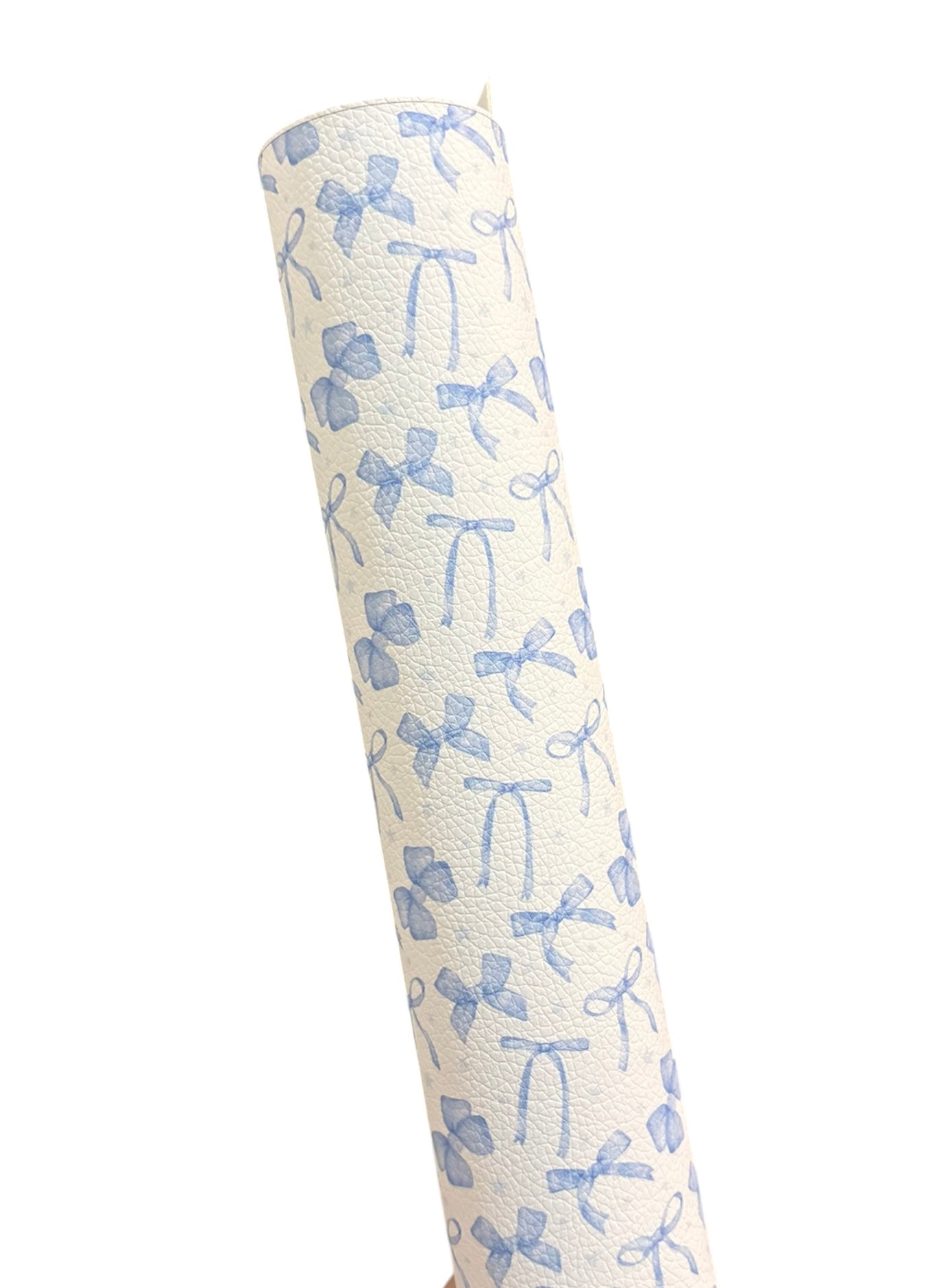 Light Blue Coquette Faux Leather Sheets