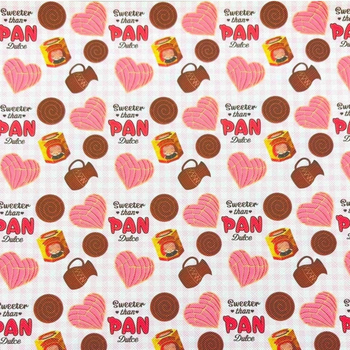 Sale! Sweeter Than Pan Dulce Faux Leather Sheets