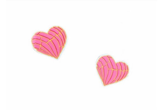 Pink Concha Hearts