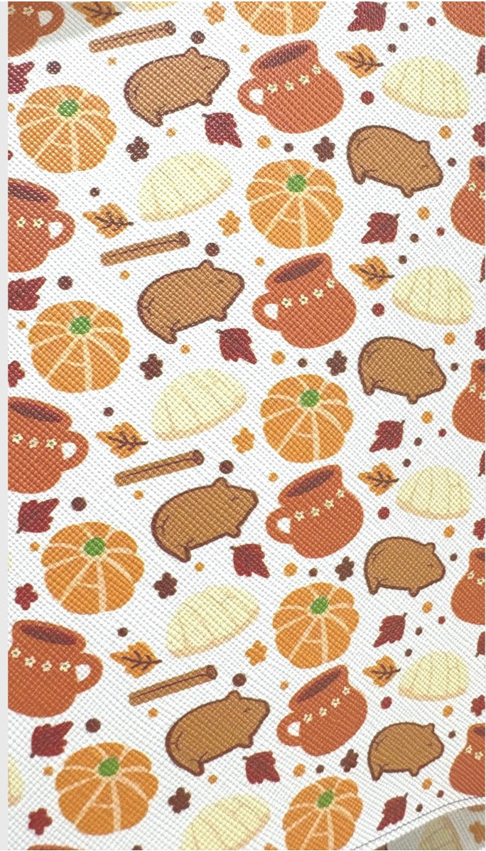Fall Maranitos Faux Leather Sheets