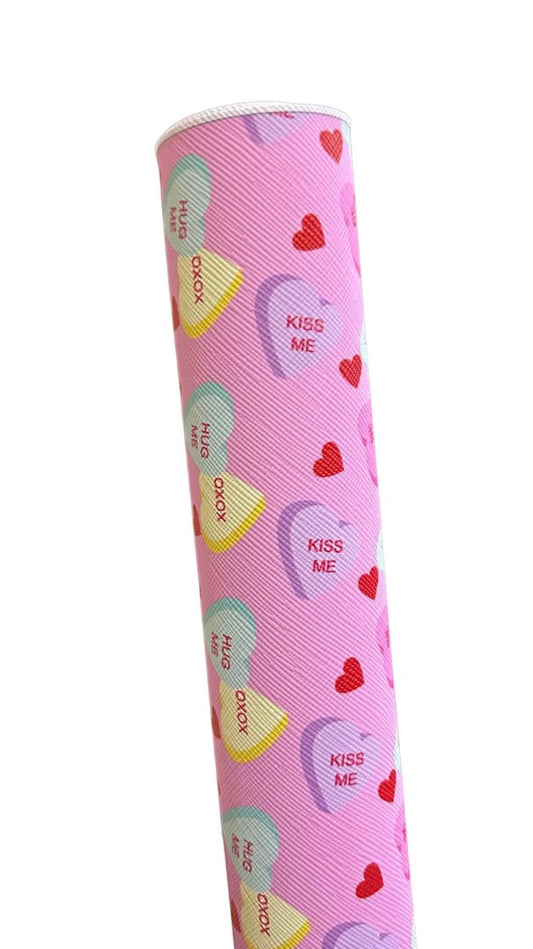 Valentines Faux Leather Sheets