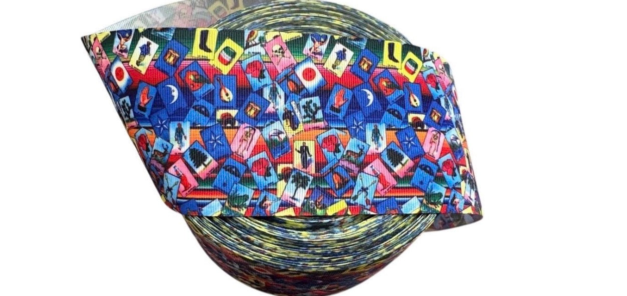 3” Mexican themed ribbon