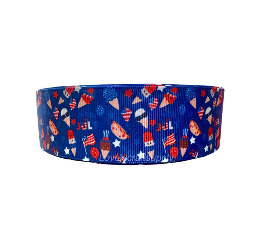 1.5" 4th of July ribbon