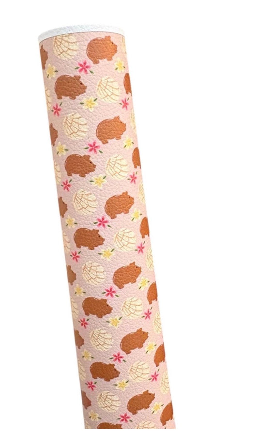 Floral Maranito Faux Leather Sheets