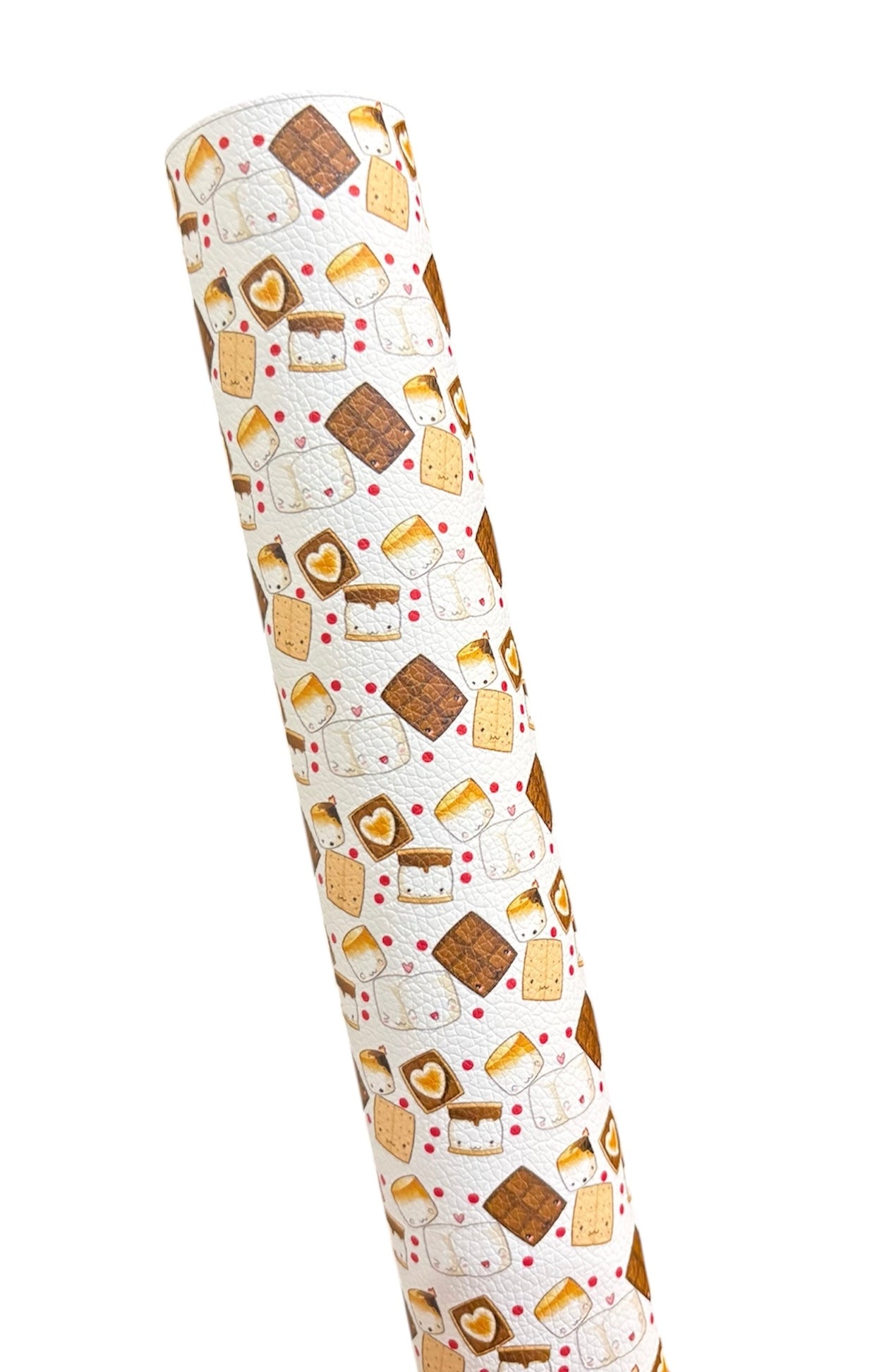 Marshmallow S’mores Faux Leather Sheets