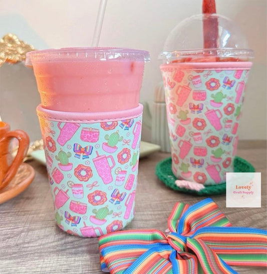 Mexican themed coffee sleeves
