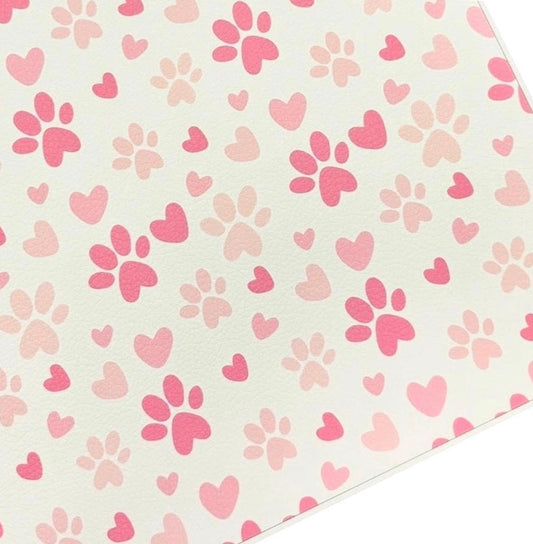 Dog Paws Faux Leather Sheets