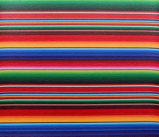 Serape Faux Leather Sheets