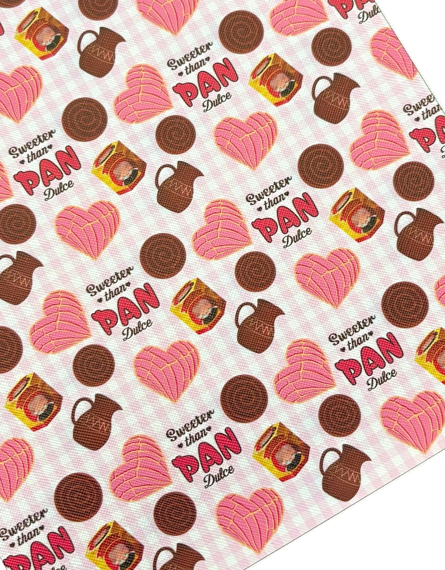 Sale! Sweeter Than Pan Dulce Faux Leather Sheets