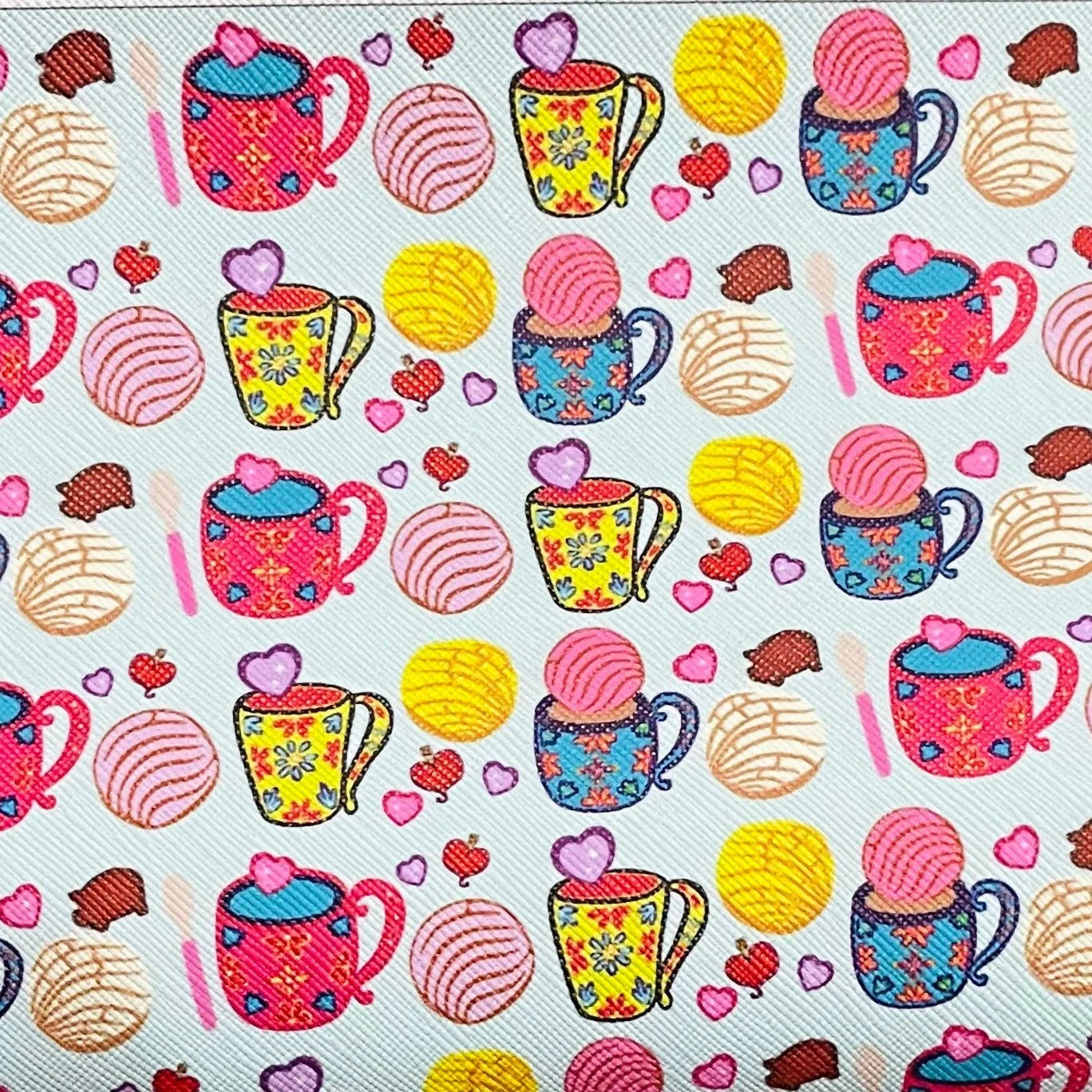 Mexican conchas y cafe