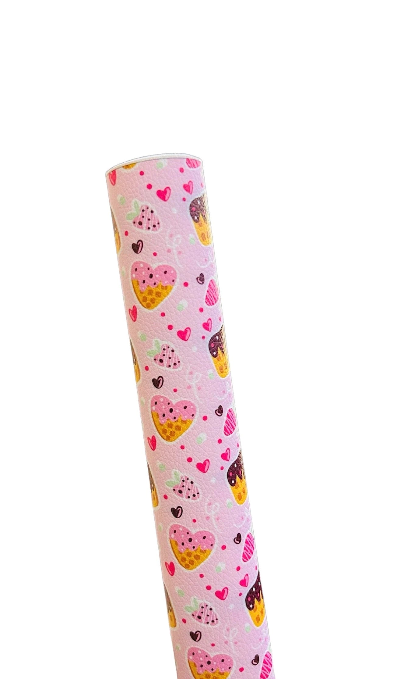 Waffle Hearts Faux Leather Sheets