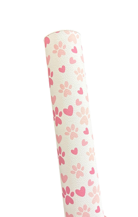 Dog Paws Faux Leather Sheets